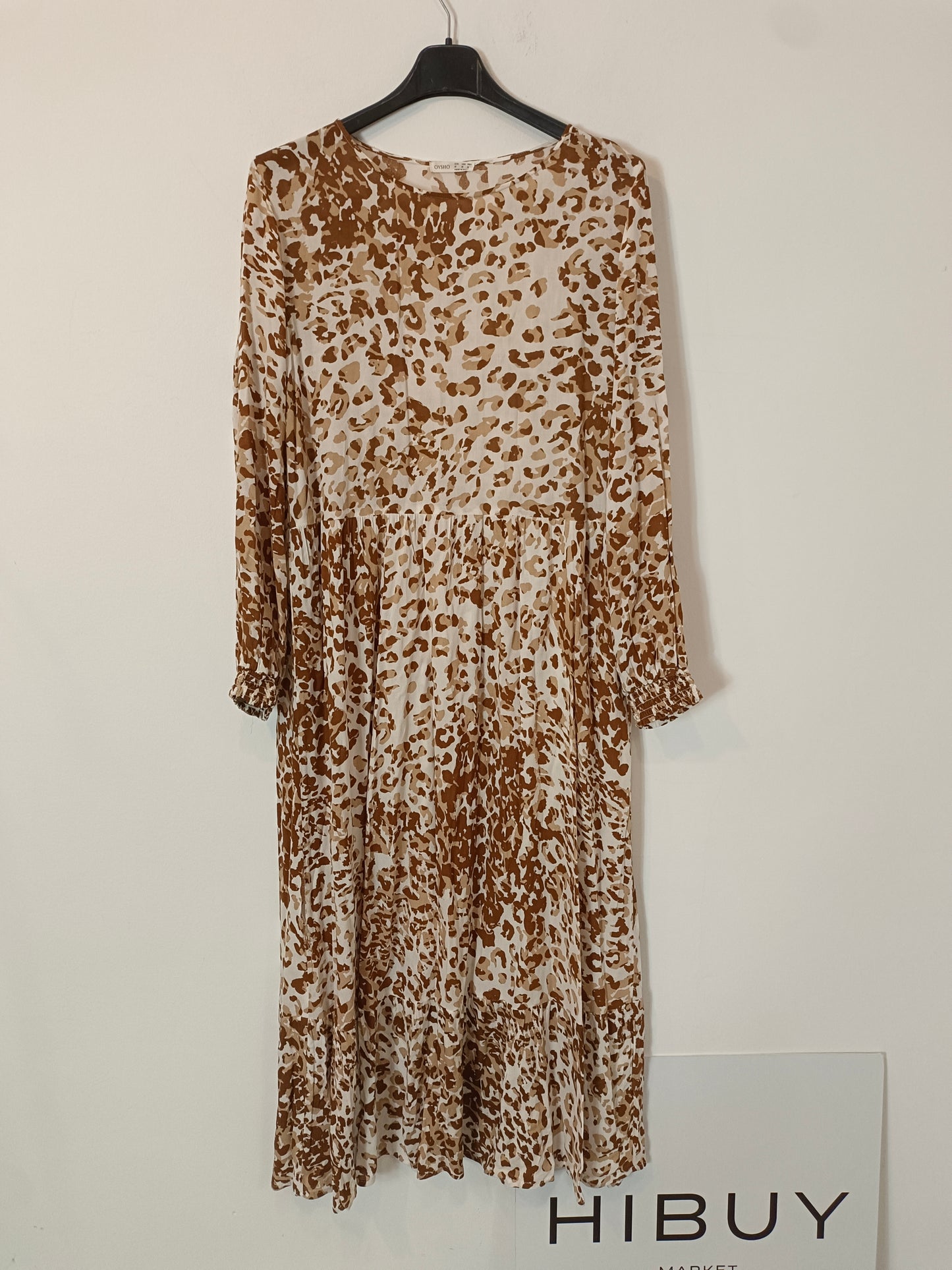 OYSHO. Vestido animal print T.m