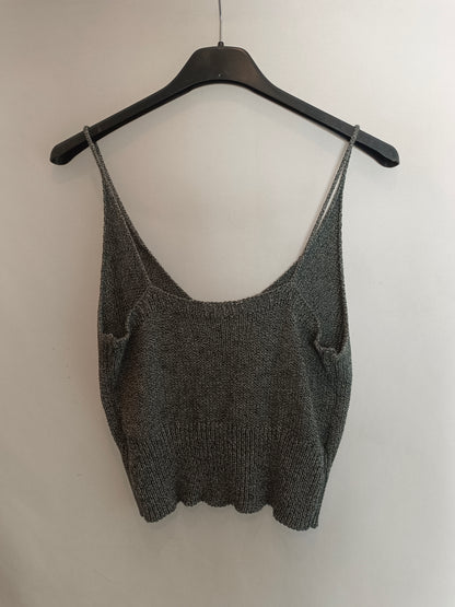 OTRAS. Top gris jaspeado T.u(s)