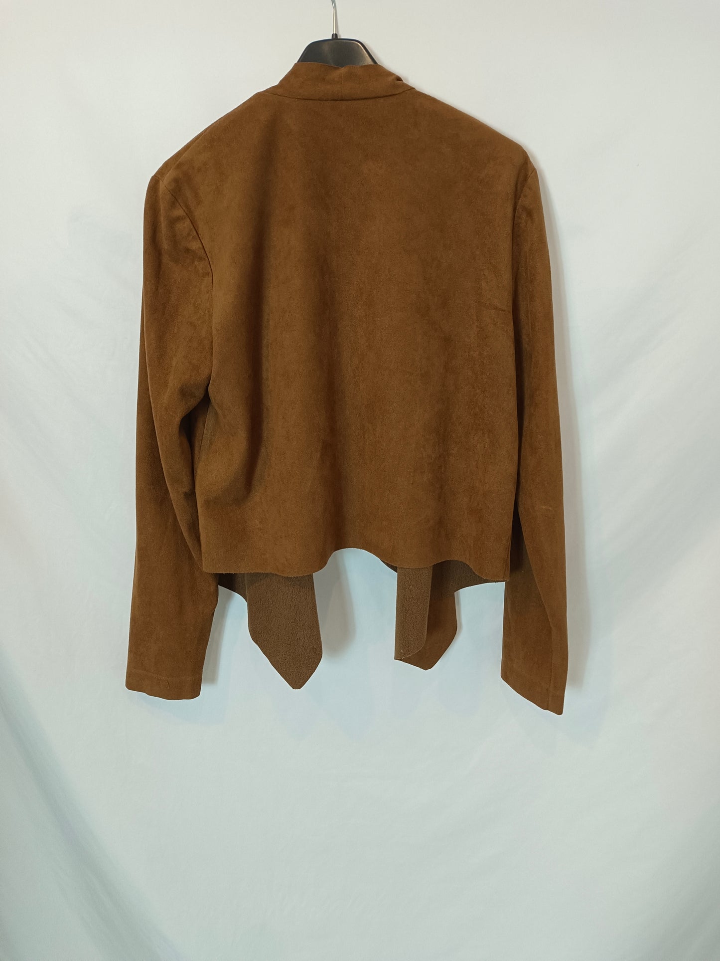 KIABI. Brown suede jacket TM