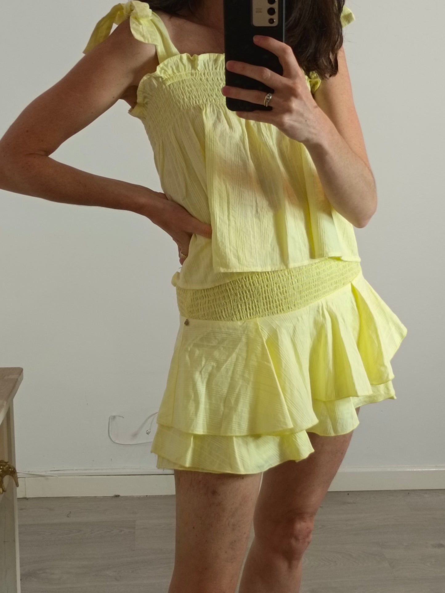 COLORFUL REBEL. total look yellow T.xs