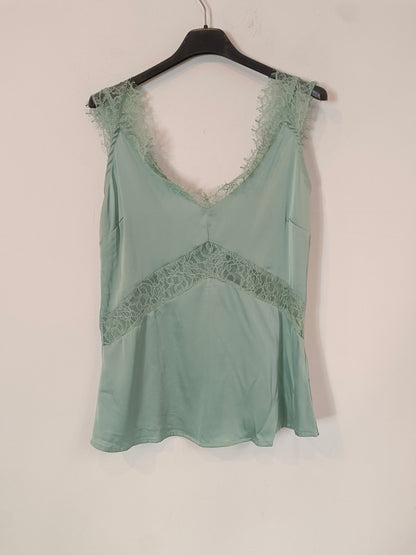 LAMIAR. Top lencero verde aguaT.U(S)