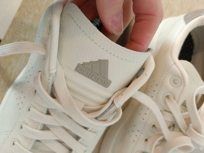 ADIDAS. Zapatillas blancas detalles beige T.38