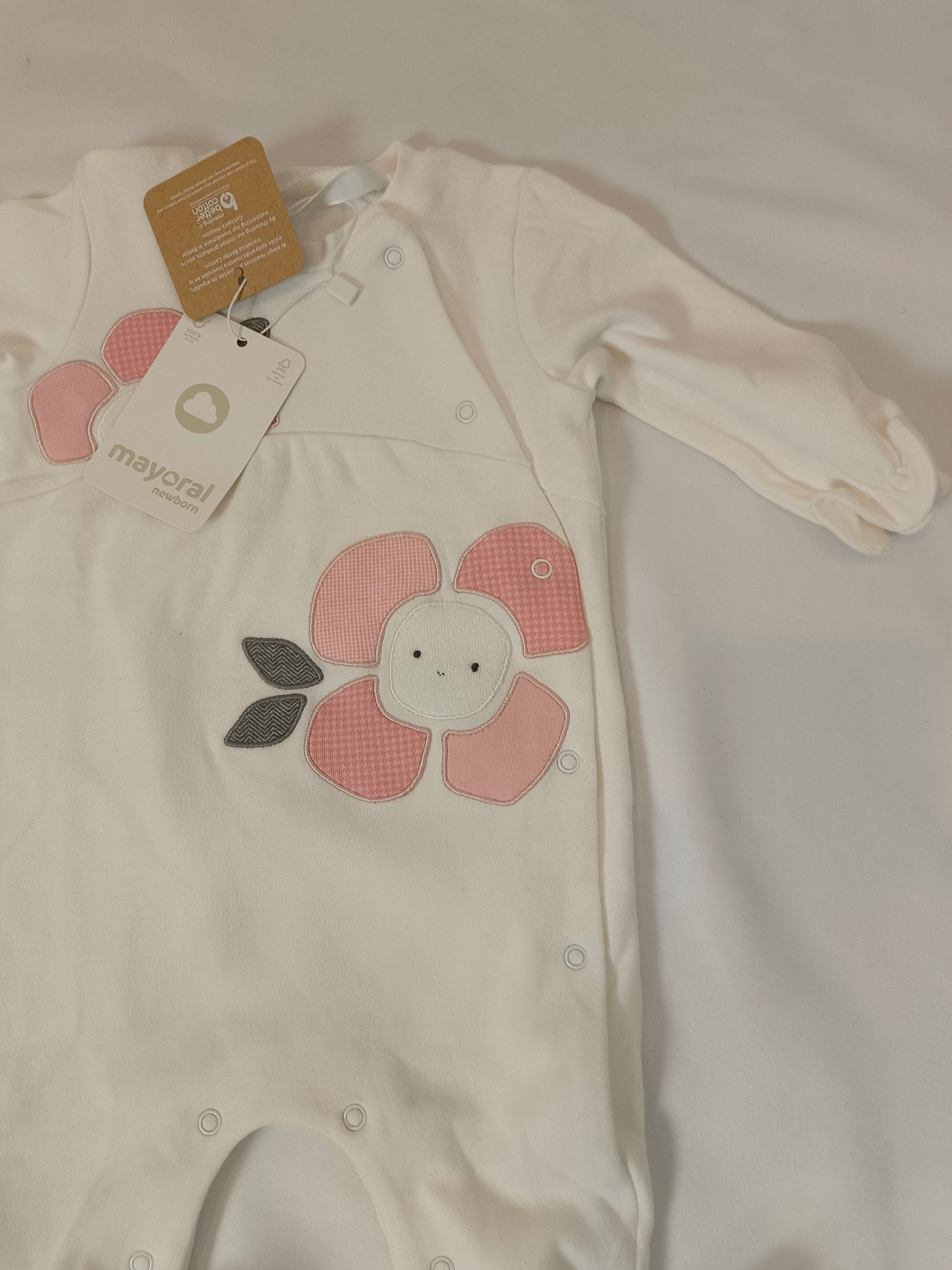 MAYORA. Winter baby pajamas, size 2/4 months