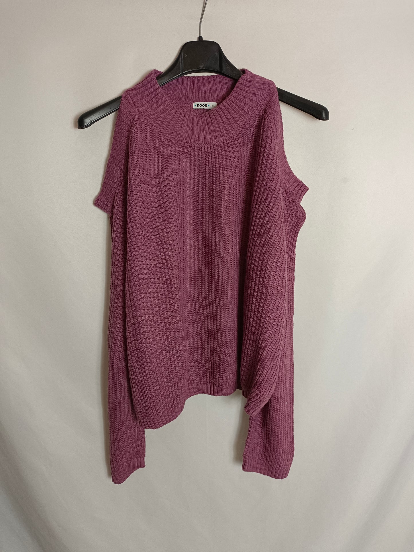 NOON. Jersey rosa hombros T.xs