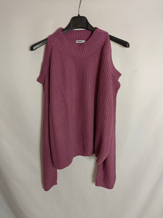 NOON. Jersey rosa hombros T.xs