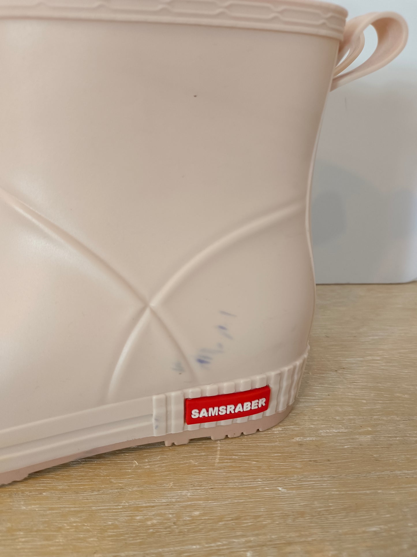 SAMSRABER. Pink rain boots size 39 (TARA)