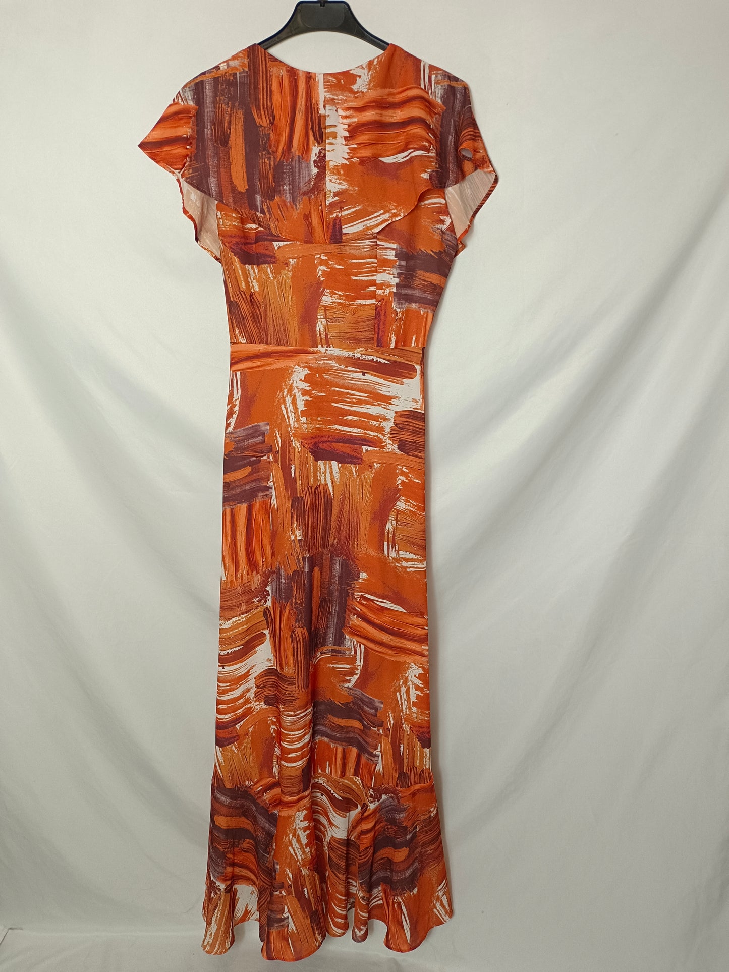 HAPPENING. Vestido corto asimétrico T.40