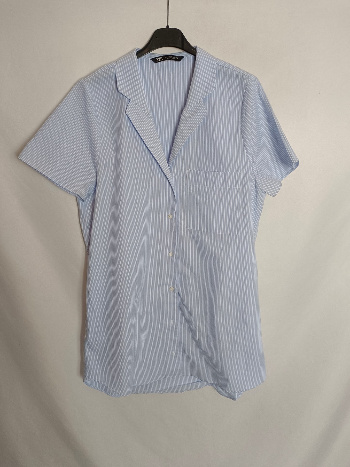 ZARA. Vestido corto rayas  T.m