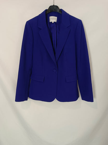 CLAUDIE PIERLOT. Klein blue blazer T.36