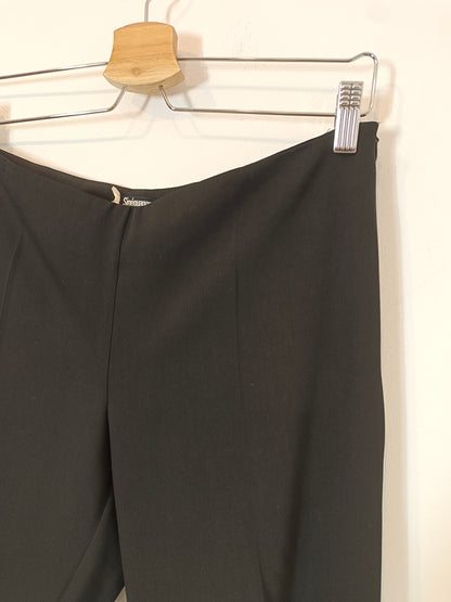 SINÉQUANONE. Pantalón fluido negro T.38