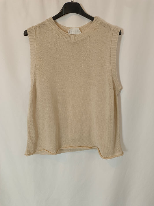 AMEÉ. Beige knit top Your(s)