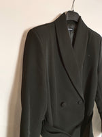 A PIE DE CALLE. Vestido blazer negro T.m