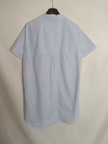 ZARA. Vestido corto rayas  T.m