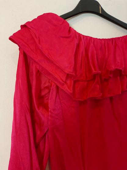 OTRAS. Top rosa asimétrico T.s/m