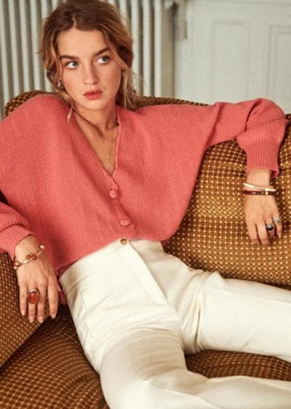 SÉZANE. Chaqueta lana botones