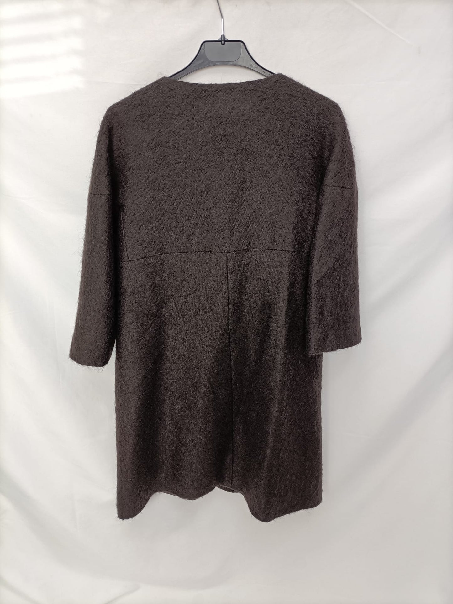 SFERA. Abrigo marrón T.s