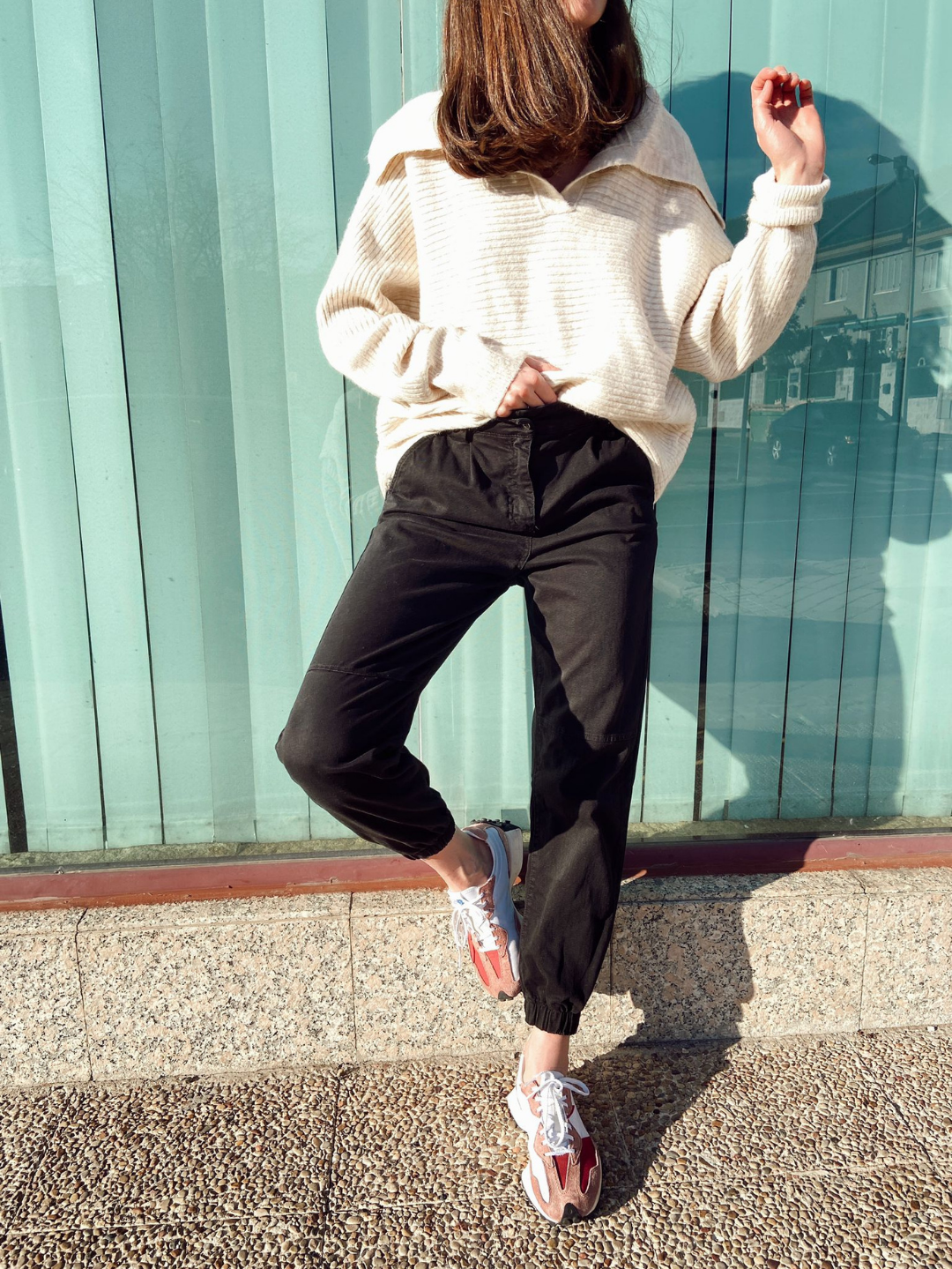 PRIMARK.Beige polero sweater TL