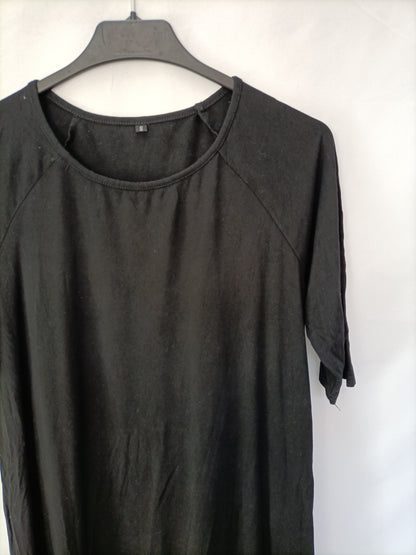 OTRAS. Vestido corto negro T.s