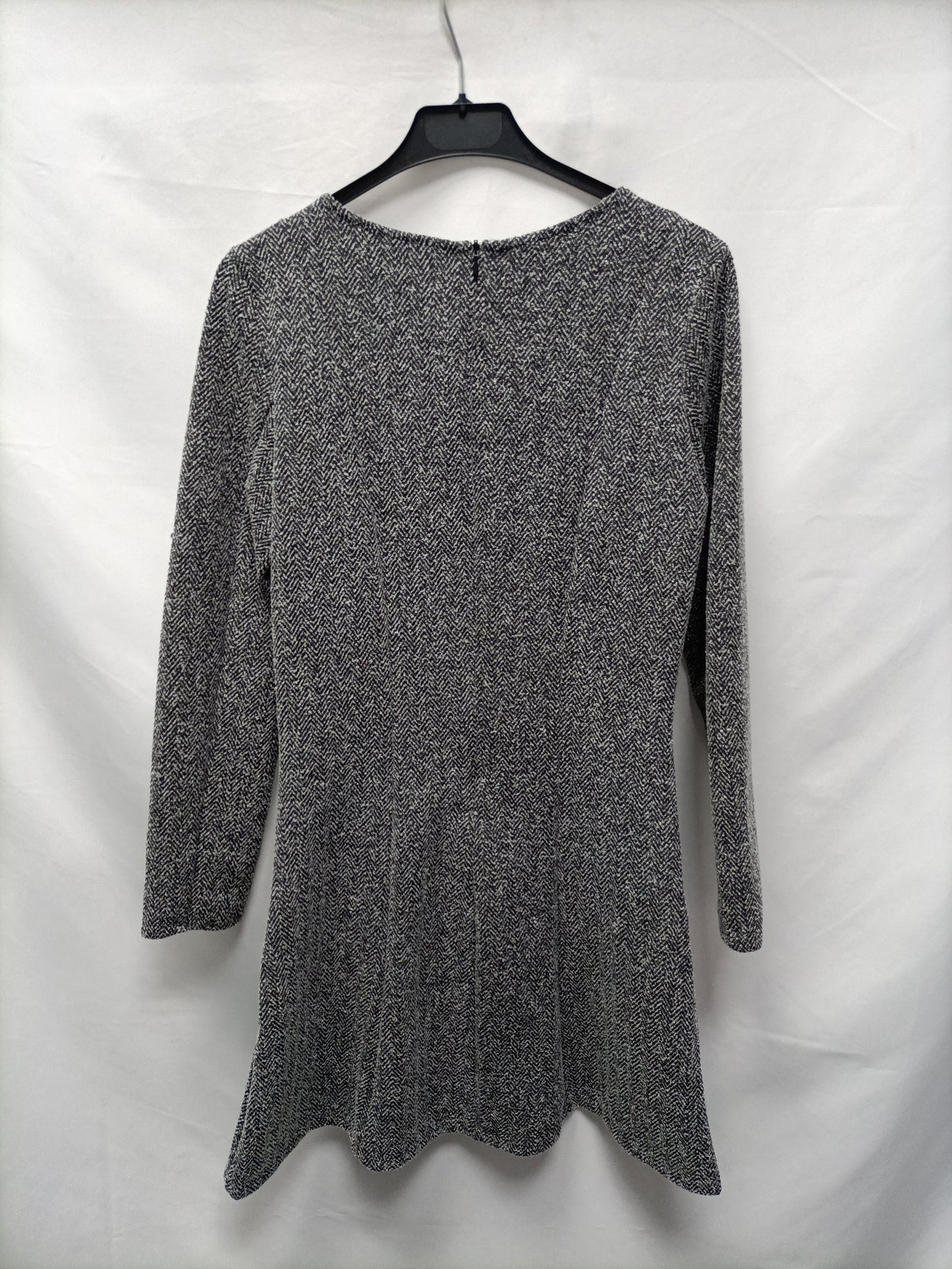 H&amp;M. Short herringbone dress size 38