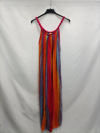 OTRAS. Vestido largo colores T.u (m)