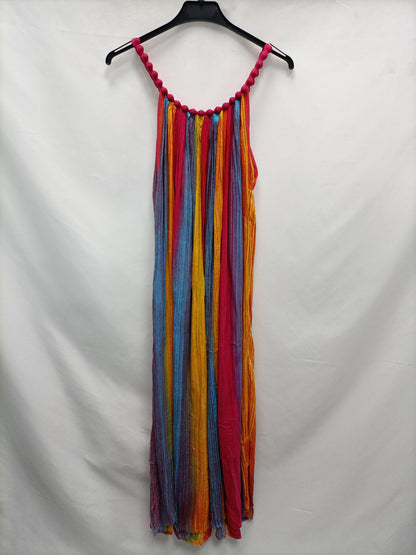 OTRAS. Vestido largo colores T.u (m)