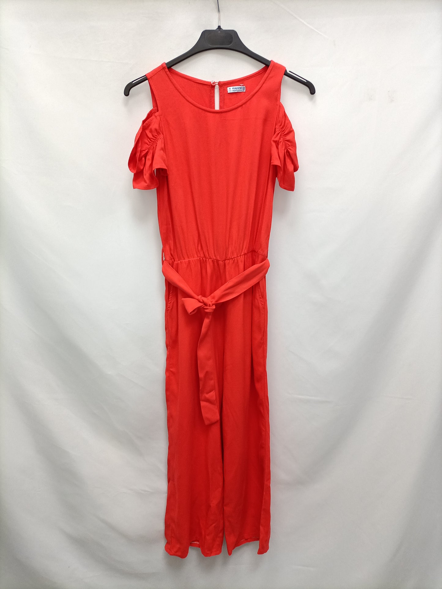 MAYORAL. Mono rojo fluido  T.10 años