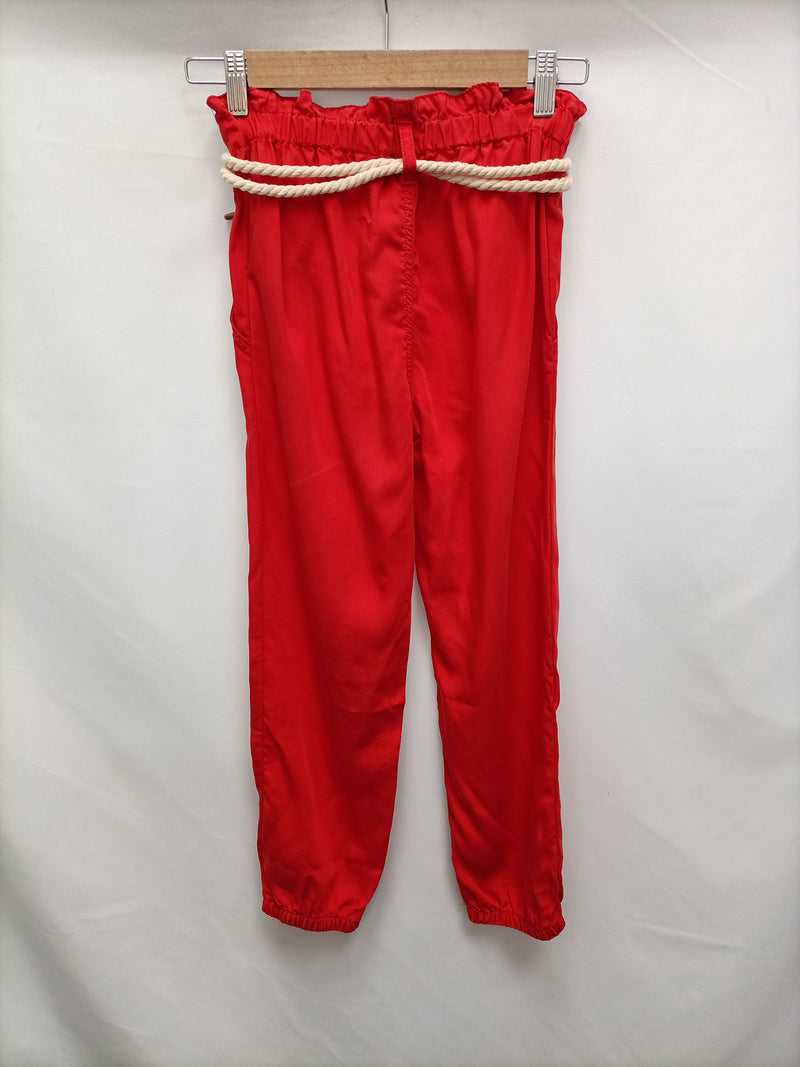 MAYORAL. Pantalón rojo Fluido  T.9 años