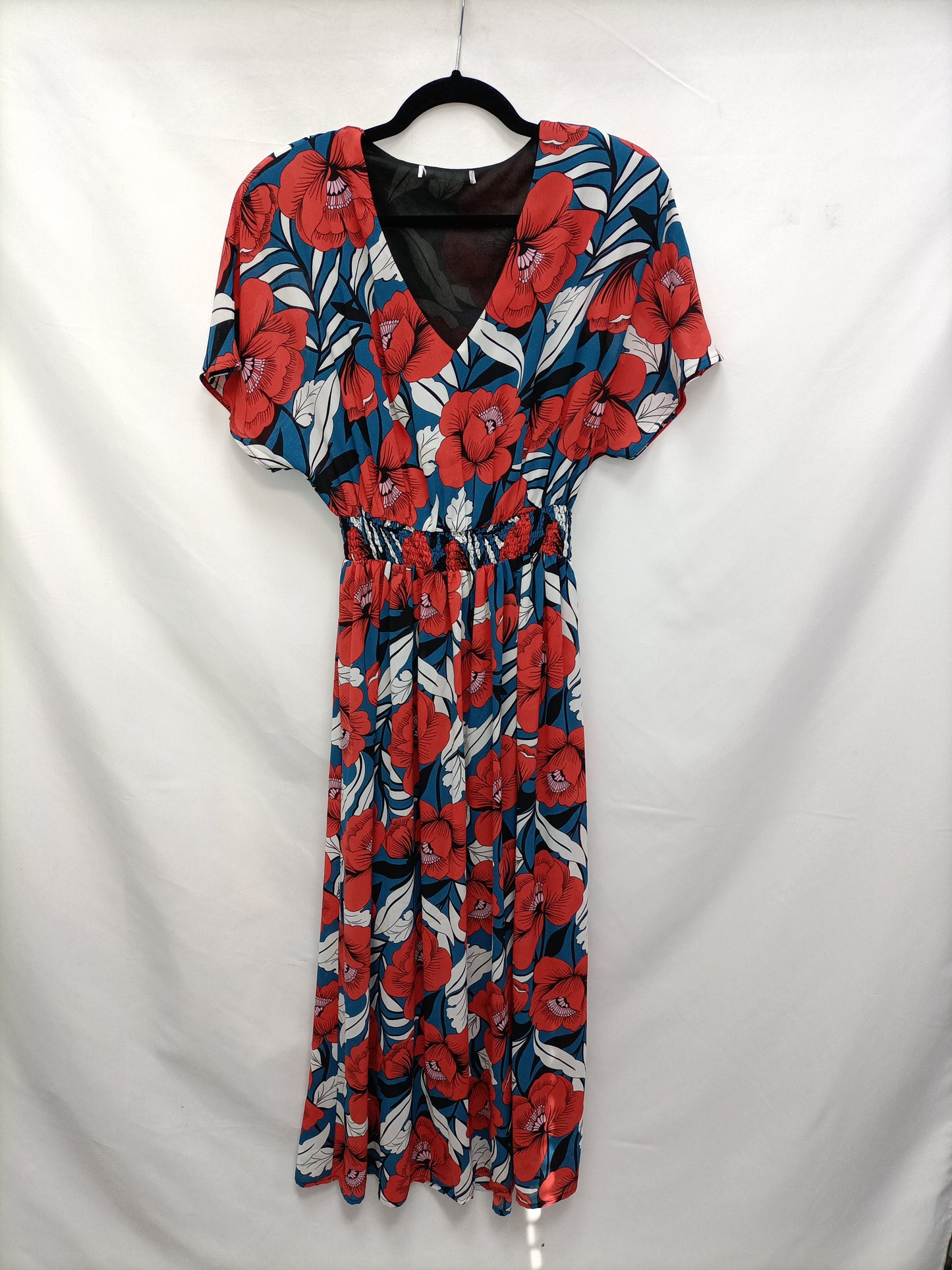 OTRAS. Vestido largo flores T.u (l)