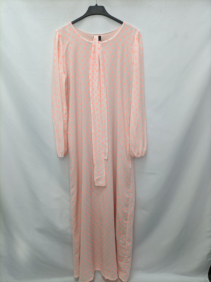 OTRAS. Vestido largo lunaresT.u (m)