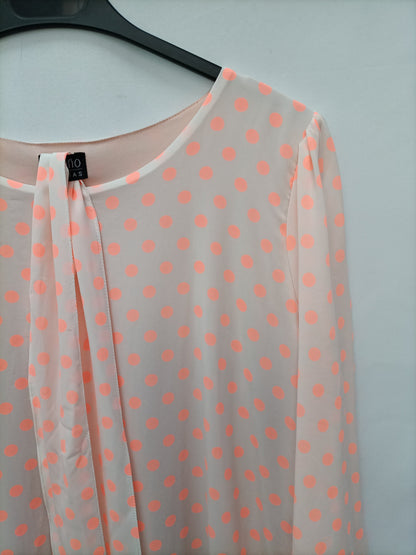 OTRAS. Vestido largo lunaresT.u (m)