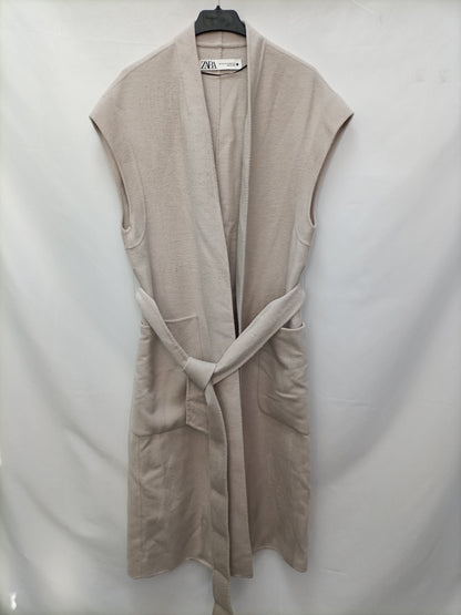 ZARA. Sleeveless cloth coat T.xs