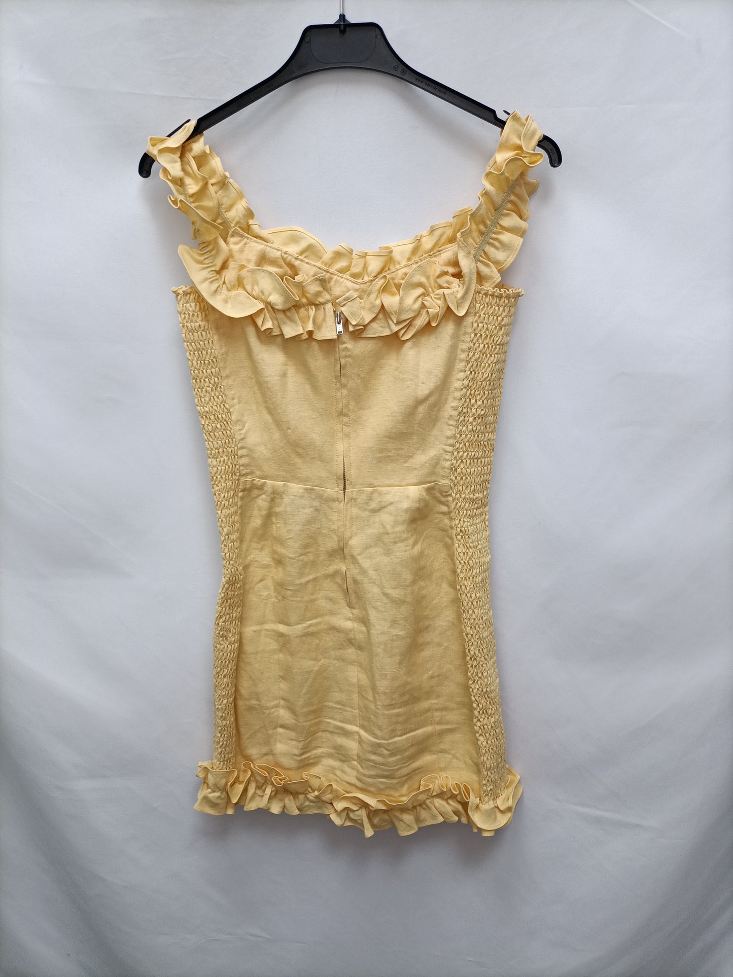 REFORMATION. Short yellow dress S.6 (s)