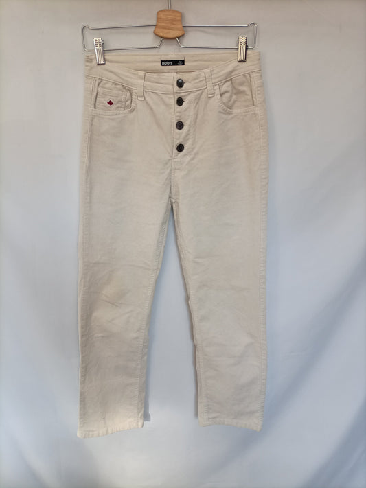 NOON. Pantalón recto pana T. 40 (36)