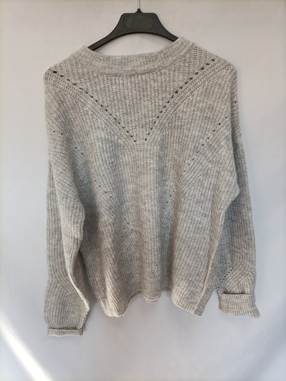 OTRAS. Jersey gris jaspeado T.u (s)