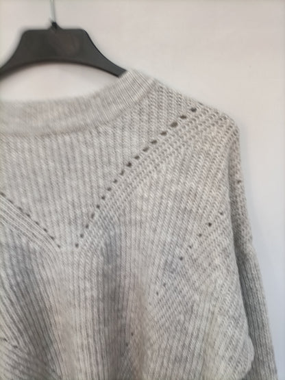 OTRAS. Jersey gris jaspeado T.u (s)