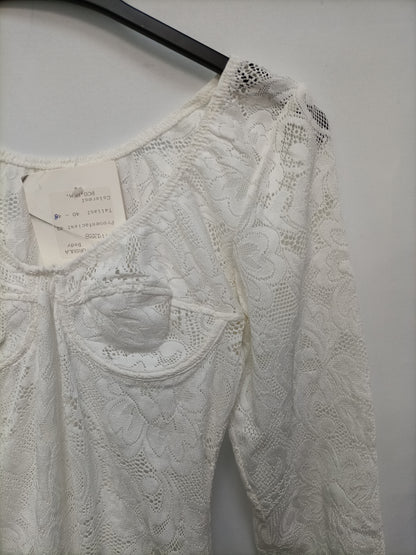 LITTLE K. Body encaje blanco T.40-48