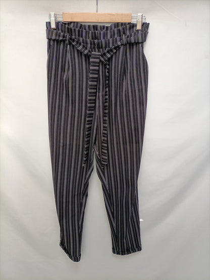 PULL&amp;BEAR. Flowy Ts striped trousers