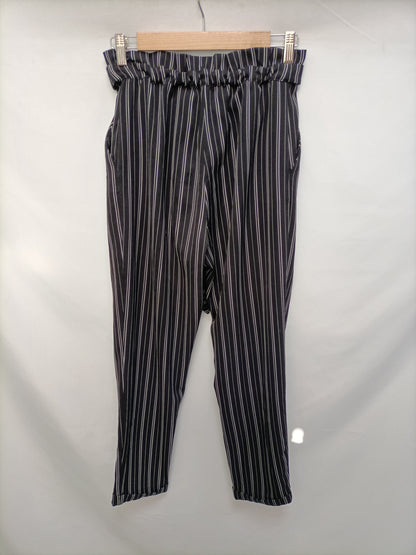PULL&amp;BEAR. Flowy Ts striped trousers