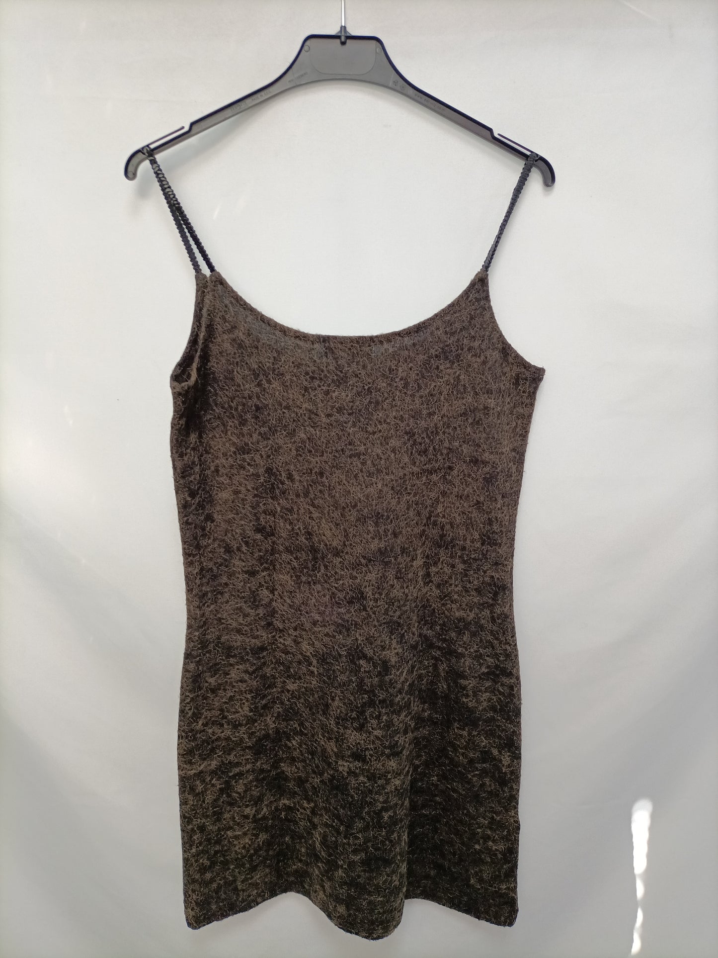 MarketDON ALGODÓN. Vestido punto verde T.m