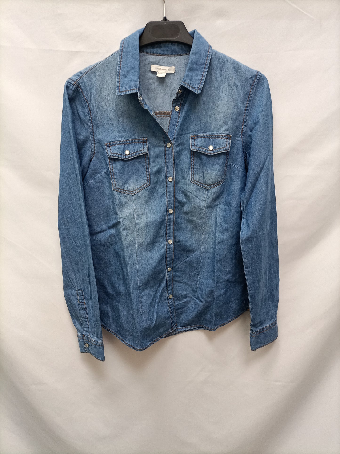 SPRINGFIELD. Camisa vaquera T.36
