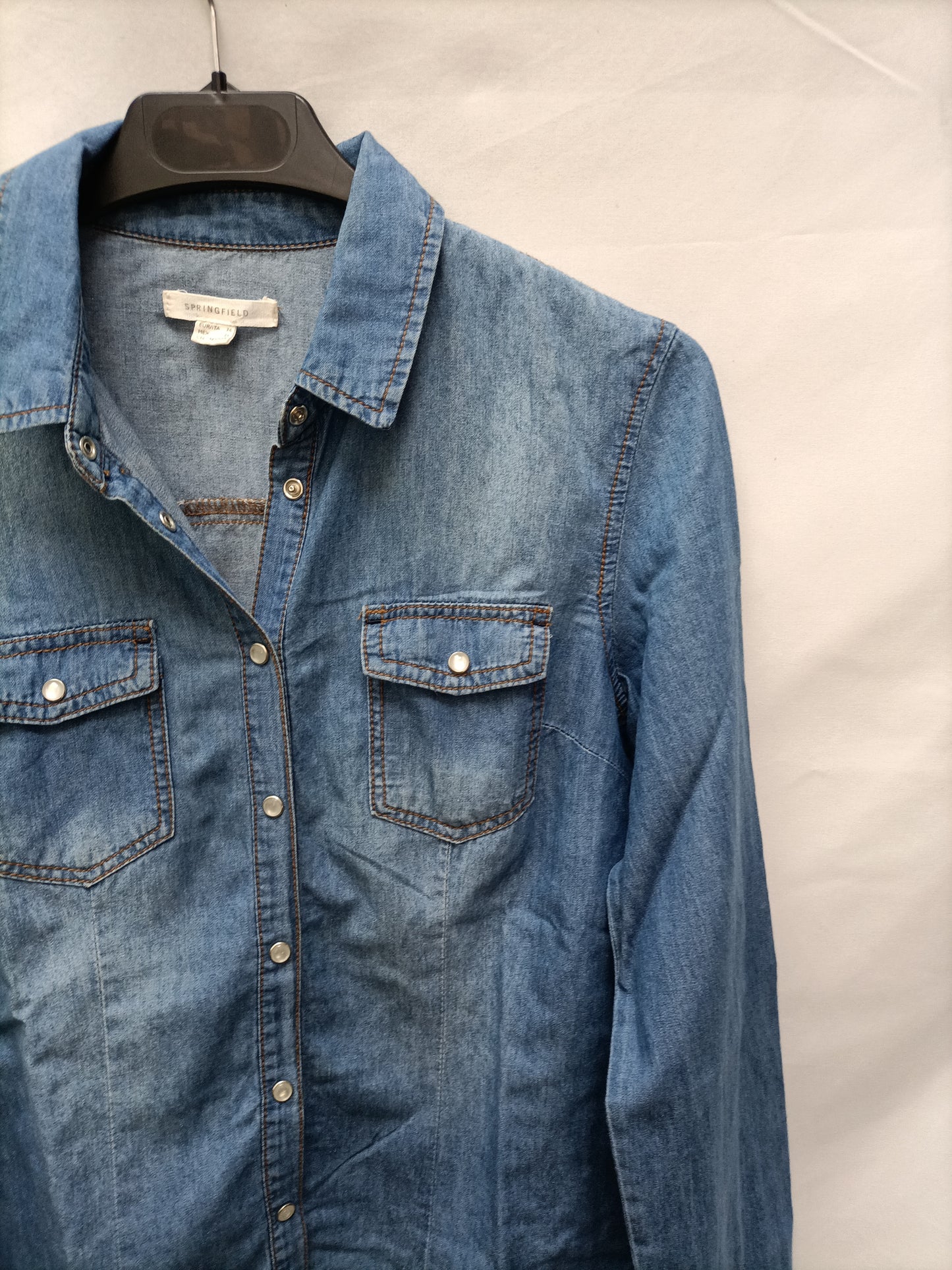 SPRINGFIELD. Camisa vaquera T.36
