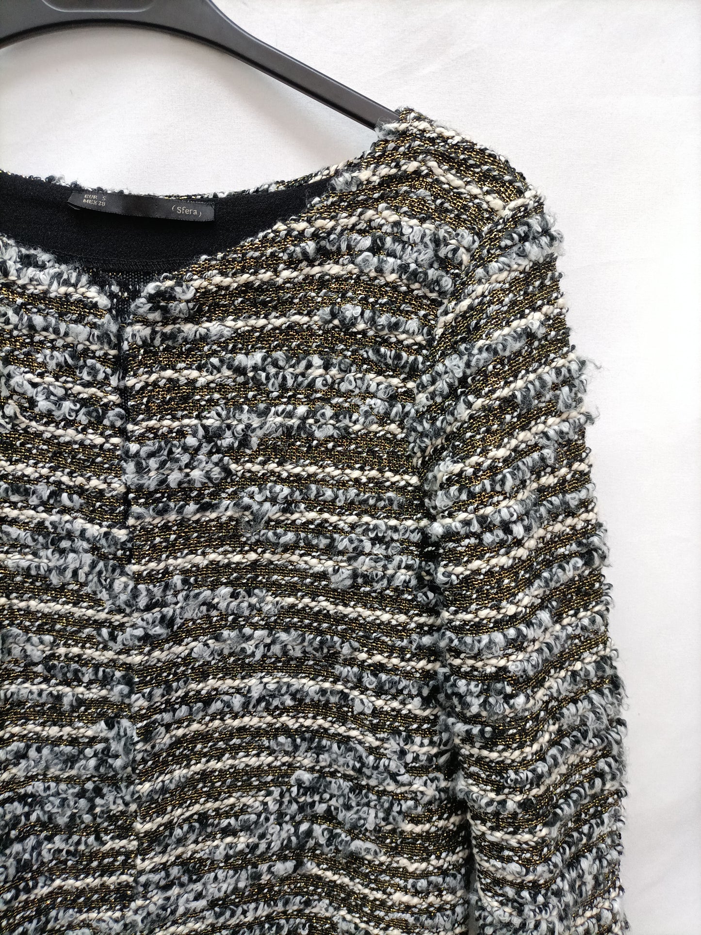 SFERA. Chaqueta tweed T.s