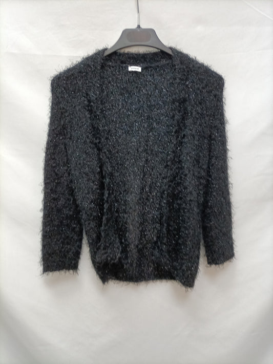 PIMKIE. Rebeca negra pelito T.s