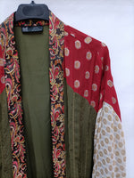 ZARA. Kimono multiestampado T.m