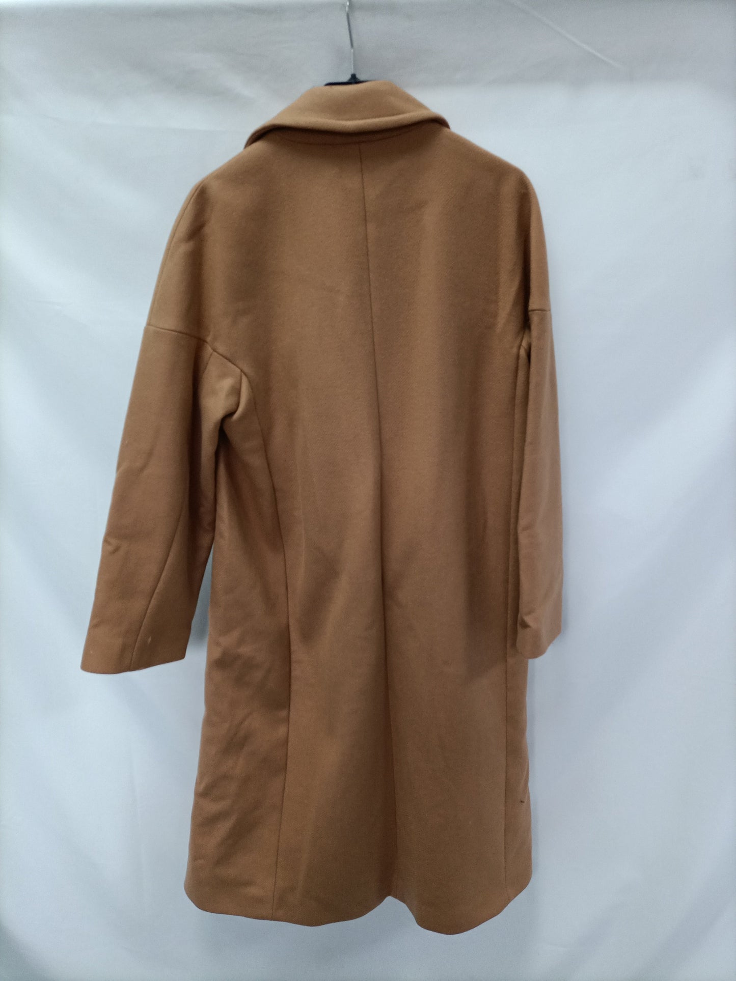 ZARA. Abrigo paño camel  T.m