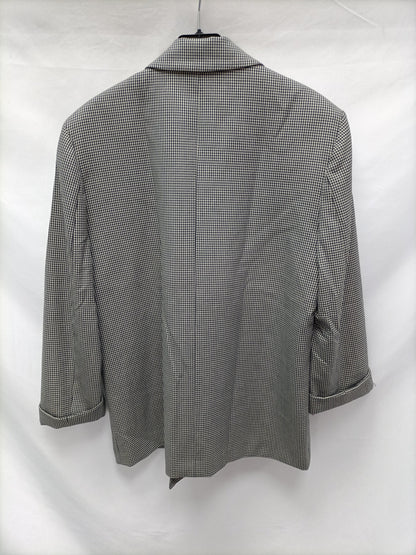 ZARA. Blazer de cuadritos   T.m