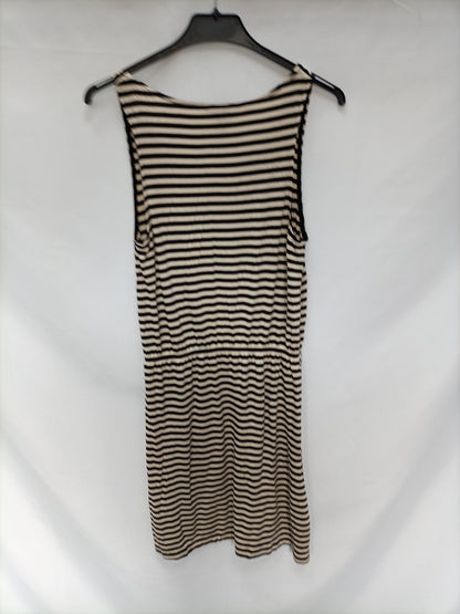 H&amp;M. Short striped dress T.xs