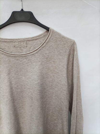 OTRAS. Jersey básico encaje T.u (m)