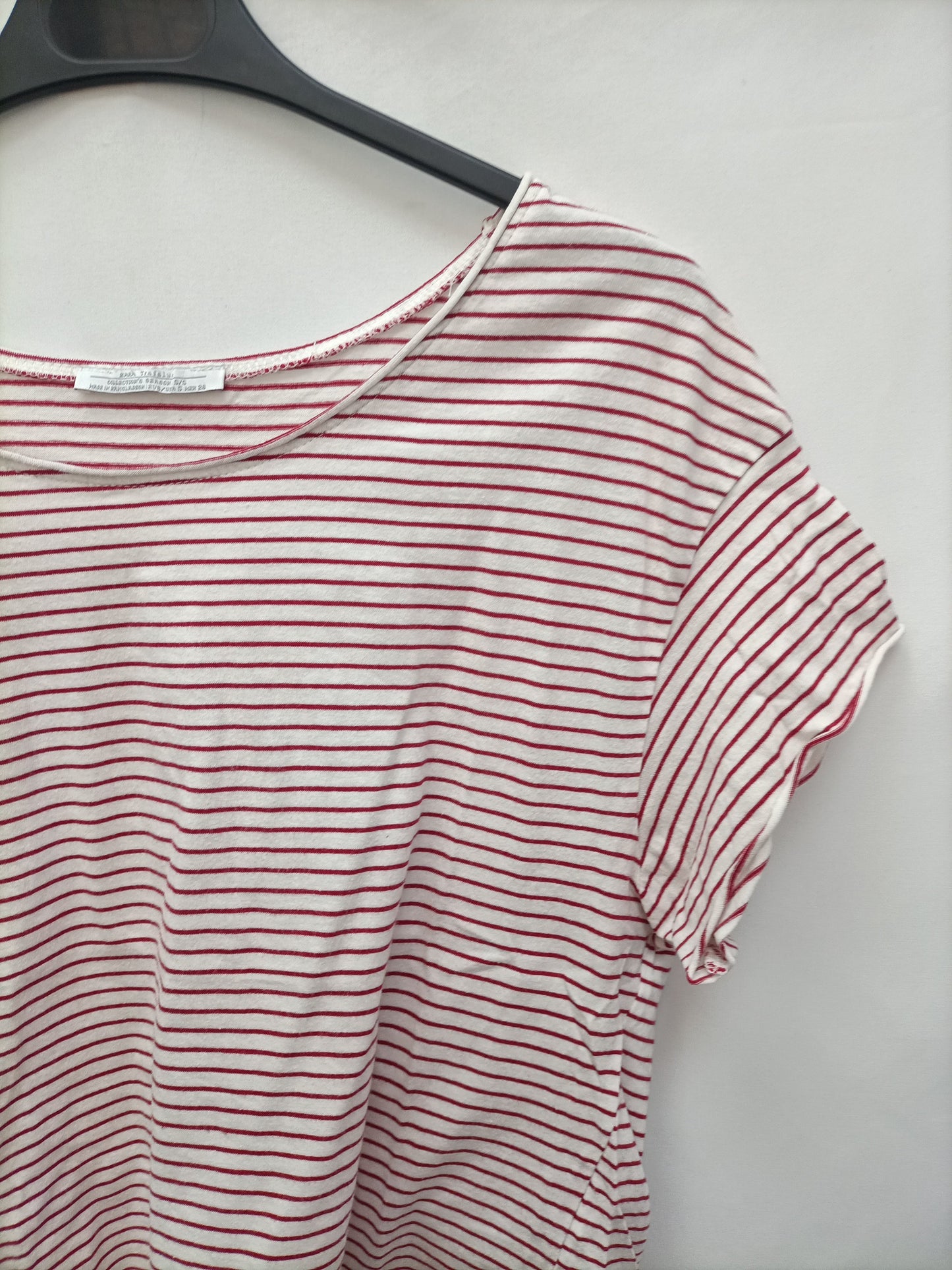 ZARA. Camiseta rayas T.s