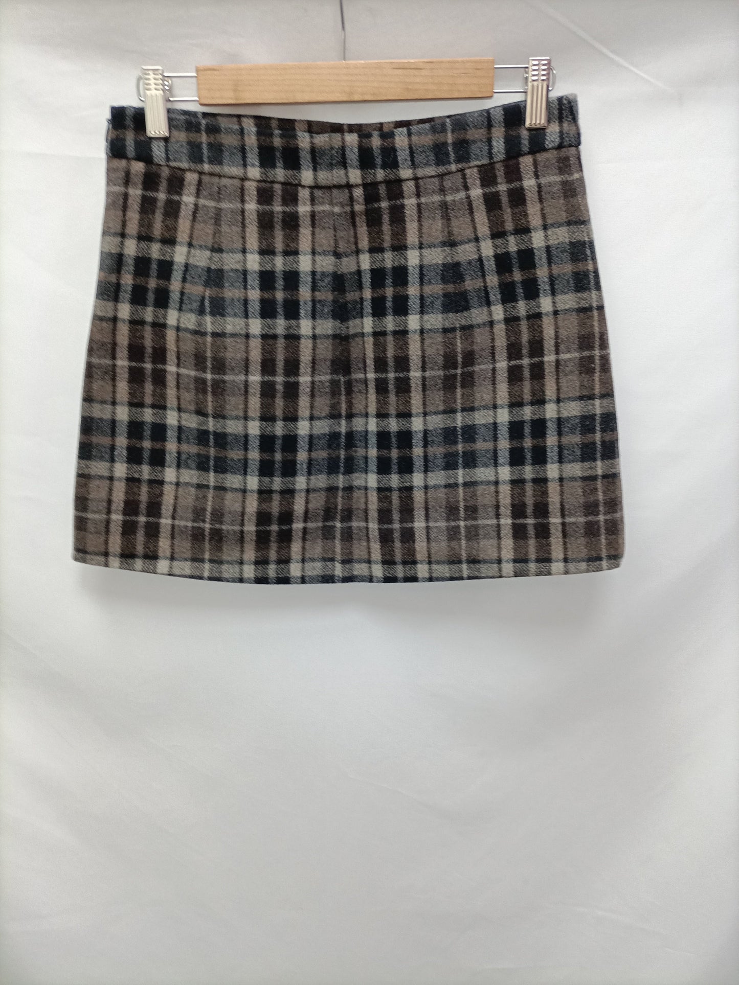 Pantalon Zara Falda Corta Cuadros Zara Las Mejores Ofertas En